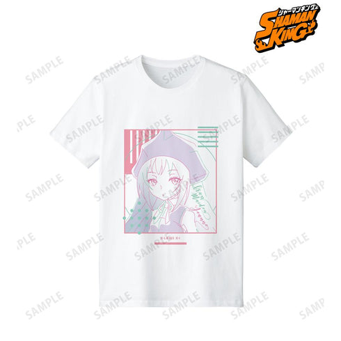 『SHAMAN KING』アイアンメイデン・ジャンヌ lette-graph Tシャツメンズ【202505再販】